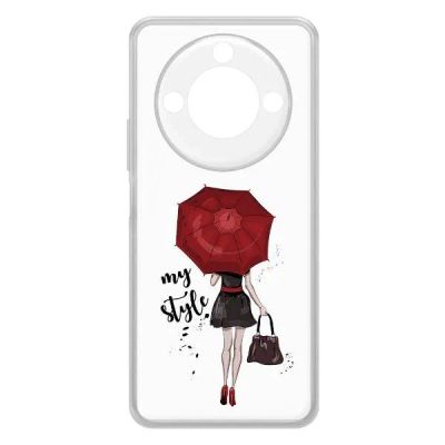 Лот: 25086569. Фото: 1. Чехол Krutoff Clear Case "Мой... Чехлы, бамперы