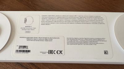 Лот: 25671623. Фото: 1. Apple Watch Series 7 Starlight... Смарт-часы, фитнес-браслеты, аксессуары
