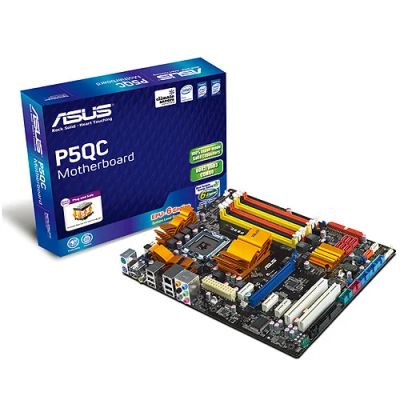 Лот: 3562633. Фото: 1. Материнская плата Asus p5qc. Материнские платы