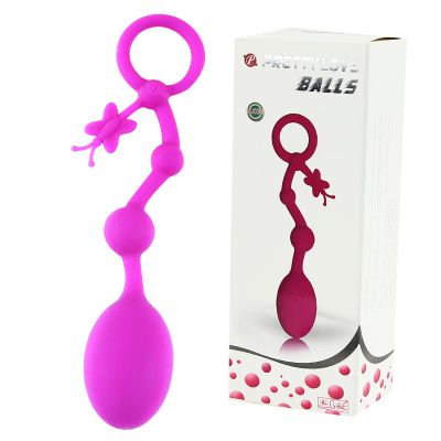 Лот: 4755017. Фото: 1. Анальные бусы Pretty Love Balls... Игрушки