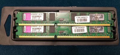 Лот: 18049331. Фото: 1. Kingston DDR3 2x2GB(1333MHz). Оперативная память