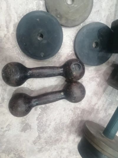 Лот: 25806980. Фото: 1. Гантели из ссср. Гантели