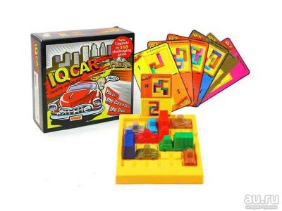 Лот: 17272256. Фото: 1. Игра-головоломка новая IQ CAR... Детские настольные игры