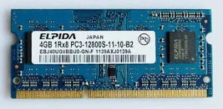 Лот: 5271824. Фото: 1. Elpida 4GB DDR3 PC3. Оперативная память