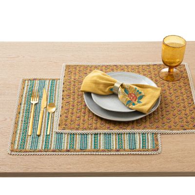 Лот: 24407983. Фото: 1. Комплект из двух плейсматов из... Кухонные аксессуары
