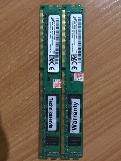 Лот: 21131681. Фото: 1. DDR3 8Gb 2*4Gb Micron для LGA775... Оперативная память