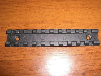 Лот: 9577592. Фото: 1. Планка Weaver с радиусом. Аксессуары, запчасти