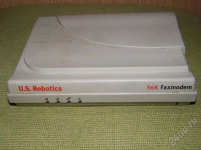 Лот: 209939. Фото: 1. ФаксМодем US Robotics 56К. Проводные модемы