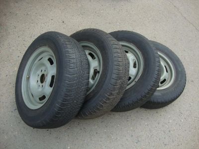 Лот: 9656783. Фото: 1. 175/70/13 Кама-205 + Диски 4х98R-13... Шины на дисках