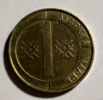 Лот: 15855225. Фото: 1. Финляндия. 1 марка. 1994г. Европа