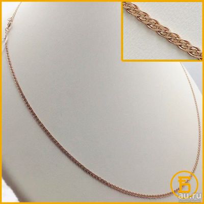 Лот: 9620406. Фото: 1. Золотая цепь 585 пробы. Вес 3... Цепочки