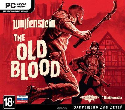 Лот: 6800034. Фото: 1. wolfenstein the old blood. Игры для ПК