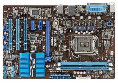 Лот: 2620482. Фото: 1. Материнская плата ASUS P8H61 Socket... Материнские платы