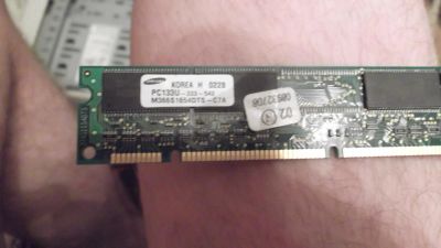 Лот: 5434336. Фото: 1. DIMM 128mb Samsung pc133u-333-542. Оперативная память