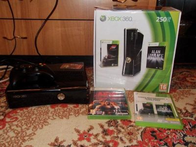 Лот: 1064177. Фото: 1. xbox 360 slim 250 gb. Игровые приставки, консоли