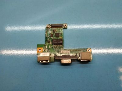 Лот: 20241505. Фото: 1. Б/У плата с разъемами USB, LAN... Платы расширения, контроллеры, доп. порты