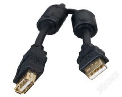 Лот: 1412152. Фото: 1. USB удлинитель 0,8м. Шлейфы, кабели, переходники