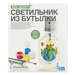 Лот: 6489821. Фото: 1. Светильник из бутылки 4m. Другое (творчество)
