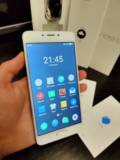 Лот: 16099934. Фото: 1. Meizu M5 Note 16Gb Blue + подарок... Смартфоны