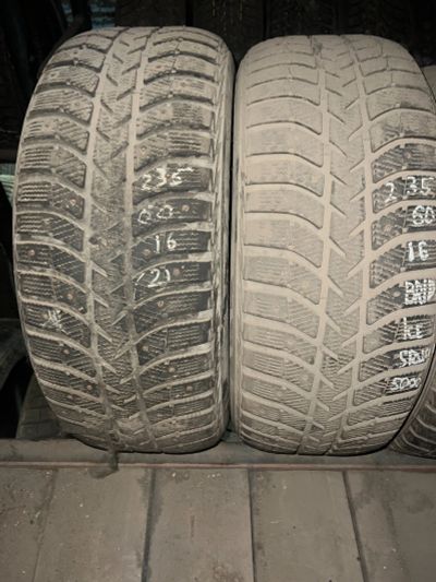Лот: 25019819. Фото: 1. (2шт)235-60-16 Bridgestone Ice... Шины