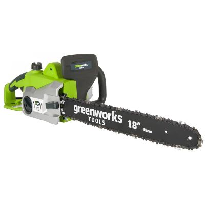 Лот: 25261011. Фото: 1. Пила цепная электрическая GREENWORKS... Электроинструмент