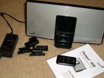 Лот: 2374630. Фото: 1. Аудио система для iPod - iTempo... Аудиозаписи