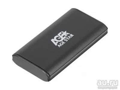 Лот: 13792072. Фото: 1. Внешний корпус 1.8 " AgeStar 3UBMS1... Жёсткие диски (HDD)