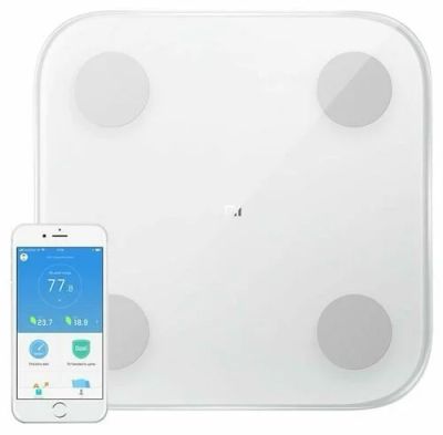 Лот: 11419559. Фото: 1. Умные весы Xiaomi Mi Body Composition... Весы напольные
