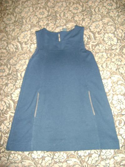 Лот: 4006794. Фото: 1. Платье темно-синее. zara kids. Платья, сарафаны