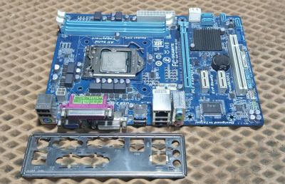 Лот: 23049507. Фото: 1. Материнская плата Gigabyte GA... Материнские платы