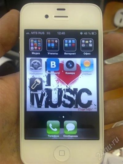 Лот: 2747851. Фото: 1. Iphone s4 Продам срочно. Смартфоны