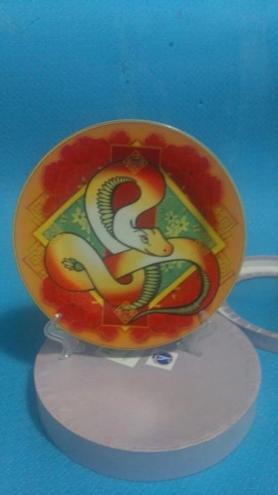 Лот: 10626641. Фото: 1. декоративная тарелка "Змея". Другое (предметы интерьера)