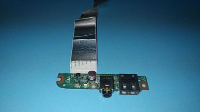 Лот: 16448844. Фото: 1. Б/У плата с разъемами USB, Audio... Печатные платы