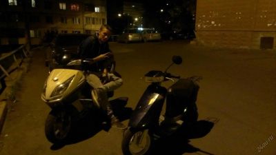 Лот: 5759088. Фото: 1. Suzuki sepia zz (торг) (покупатель... Мотороллеры, мопеды