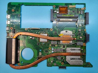 Лот: 20185303. Фото: 1. Материнская плата Asus N76V Rev... Материнские платы