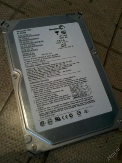 Лот: 5672579. Фото: 1. Винчестер HDD 80Gb (жесткий диск... Жёсткие диски