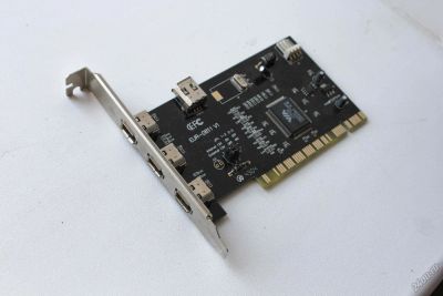 Лот: 5840572. Фото: 1. FireWire 1394 PCI-контроллер. Платы расширения, контроллеры, доп. порты