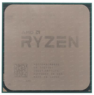 Лот: 17261917. Фото: 1. Процессор AMD Ryzen 7 1700X OEM. Процессоры