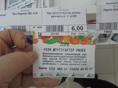 Лот: 6894657. Фото: 1. Семена. Лек репчатый "Штуттгардер... Овощи