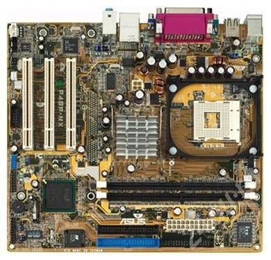 Лот: 676409. Фото: 1. Материнская плата ASUS P4BP-MX... Материнские платы