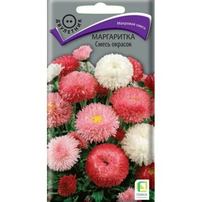 Лот: 24642590. Фото: 1. Семена Цветы, Маргаритка, Смесь... Другое (семена, рассада, садовые растения)