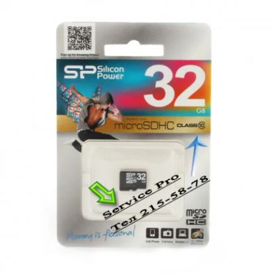 Лот: 2753937. Фото: 1. Карта памяти Silicon Power MicroSD... Карты памяти