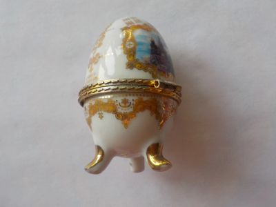 Лот: 15655424. Фото: 1. Декоративная фигурка - яйцо. Б... Фигурки, статуэтки