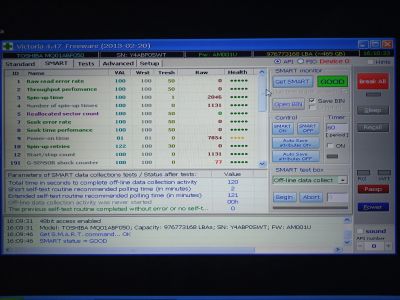 Лот: 15280733. Фото: 1. Жесткий диск Toshiba 500 Гб 2... Жёсткие диски (HDD)