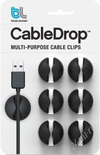 Лот: 1552104. Фото: 1. Держатель для проводов CableDrop... Другое (смартфоны, связь, навигация)