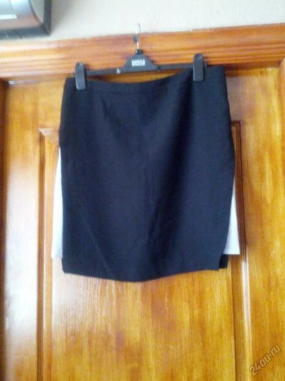 Лот: 5882090. Фото: 1. юбка с белыми вставками 50. Юбки