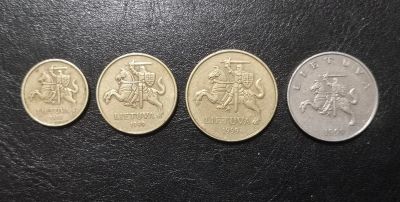 Лот: 22167090. Фото: 1. Лот монет 1999 года. Литва. Страны СНГ и Балтии