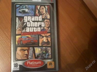 Лот: 1338556. Фото: 1. PSP диск Grand Theft Auto. Игры для консолей