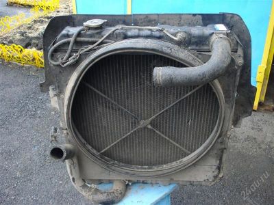 Лот: 1761848. Фото: 1. радиатор Mitsubishi 6D14. Двигатель и элементы двигателя