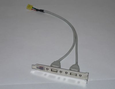 Лот: 3906924. Фото: 1. Планка с 2xUSB 2.0. Платы расширения, контроллеры, доп. порты